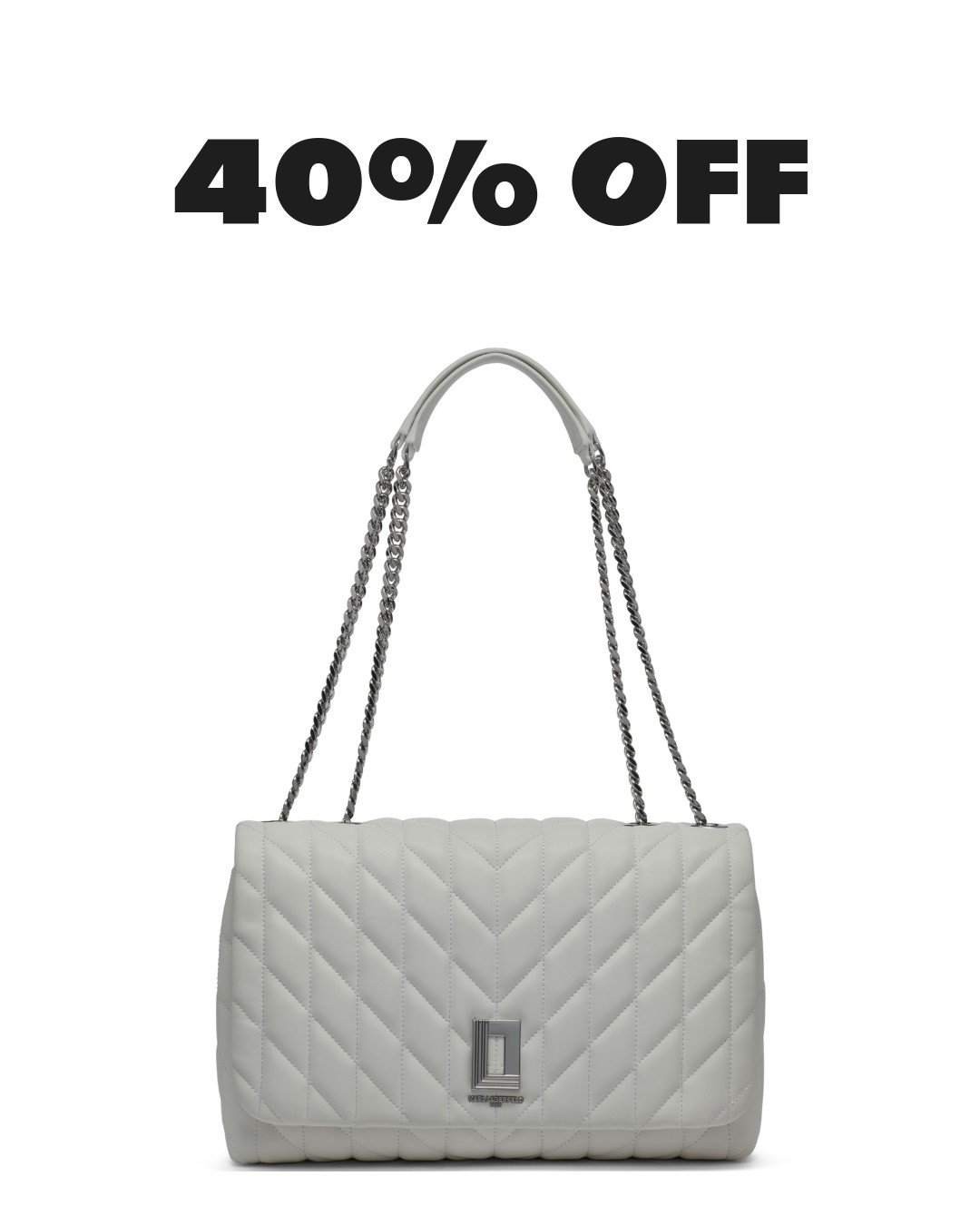 Karl Lagerfeld Paris Lafayette Large Shoulder Bag