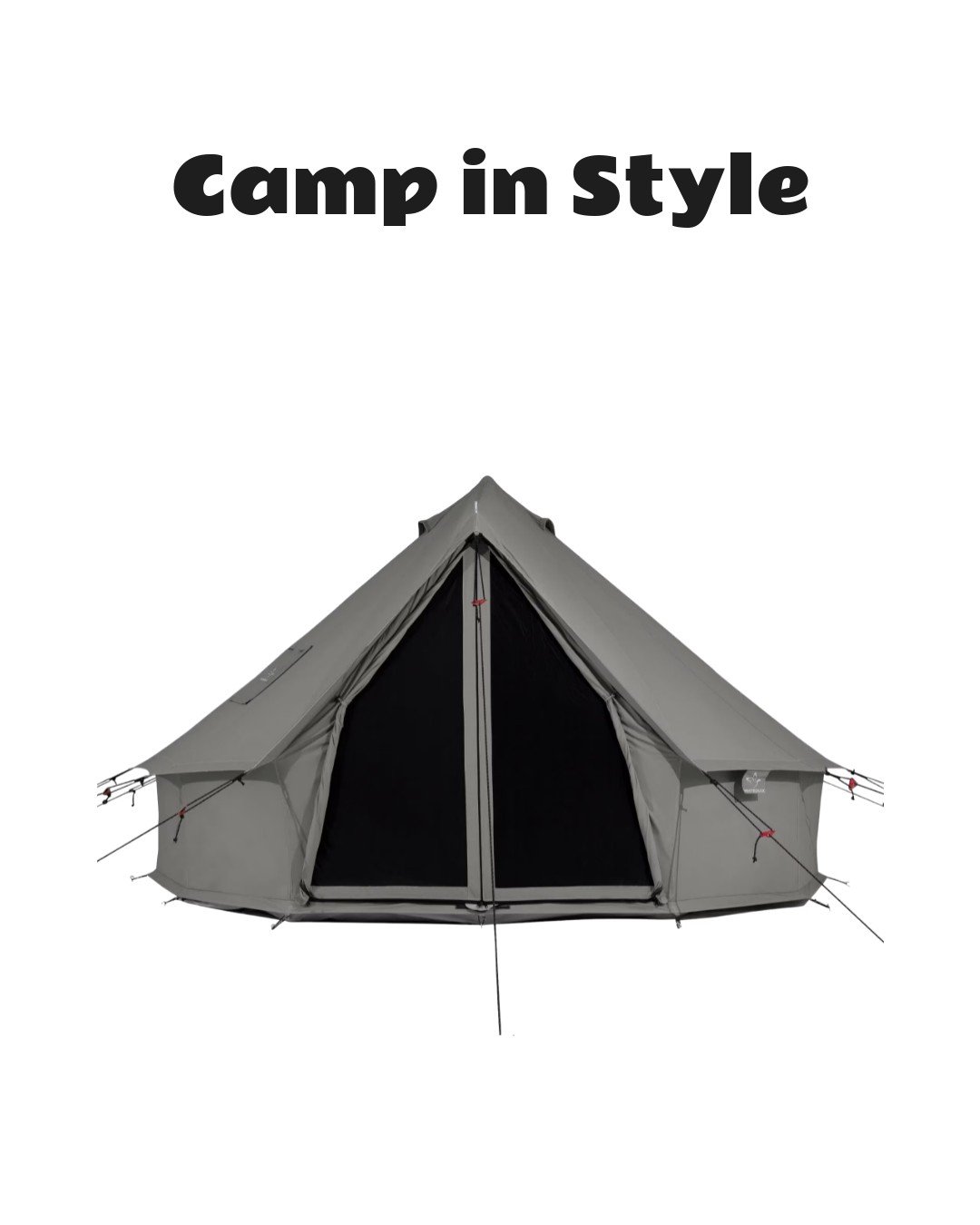 White Duck Outdoors Regatta Water-Repellent Bell Tent