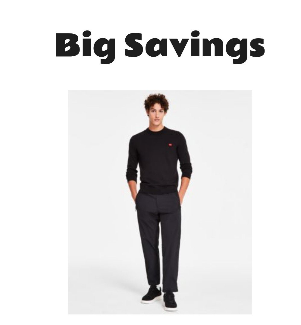 Hugo Boss Men's San Cassius Sweater Pants