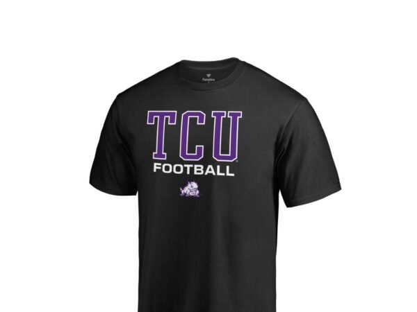 Men's Black TCU Horned Frogs Team Unity Football T-Shirt