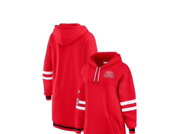 Kansas City Chiefs Wear By Erin Andrews Hooded Dress