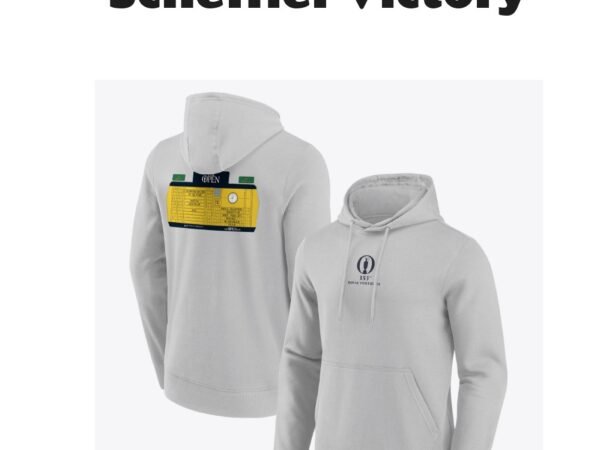 The 153rd Open Royal Portrush Champion Golfer Scottie Scheffler Graphic Hoodie