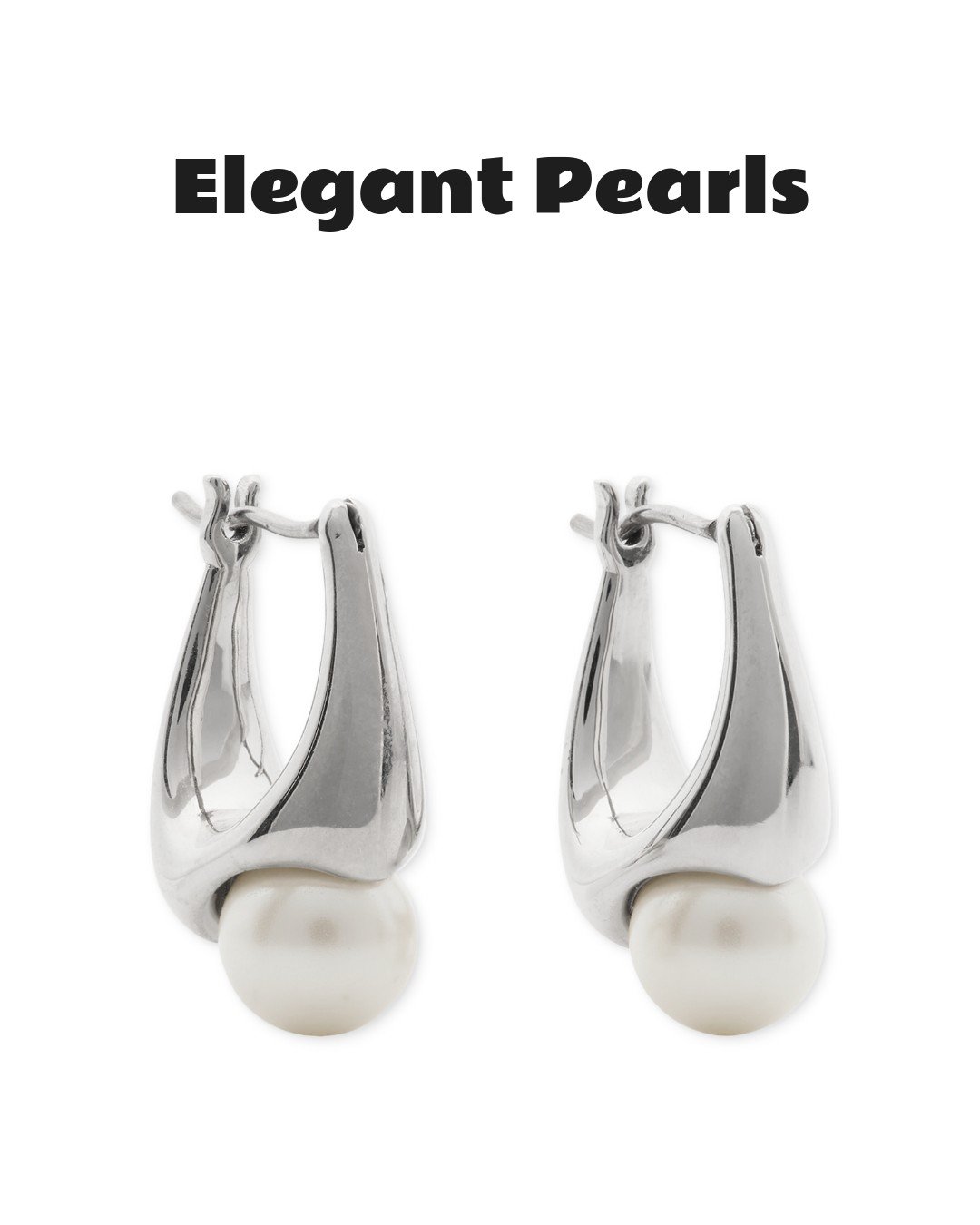 Kate Spade Imitation Pearl Harmony Huggie Earrings