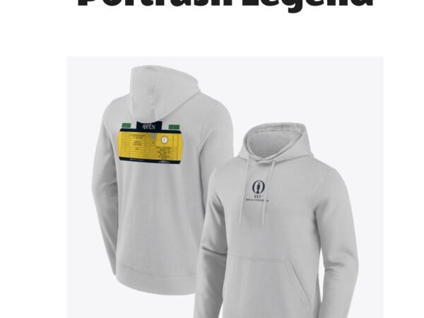 Scottie Scheffler The Open Royal Portrush Graphic Hoodie