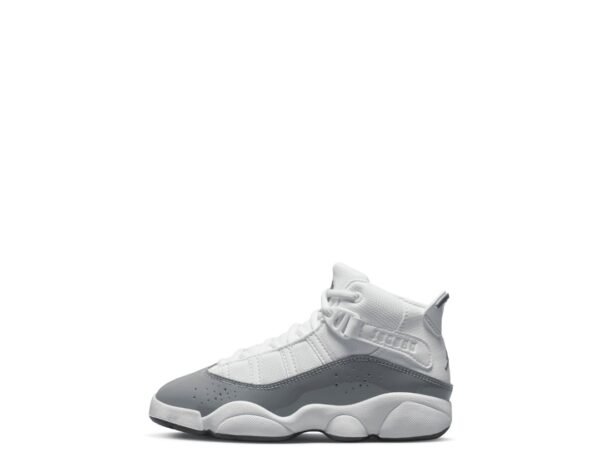 Jordan 6 Rings Little Kids' Shoes White