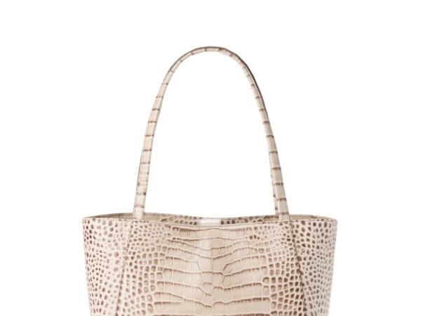 Brahmin Mona Alba Open Top Large Tote Bag