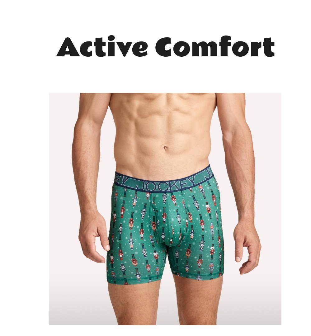 Jockey Active Microfiber Boxer Brief