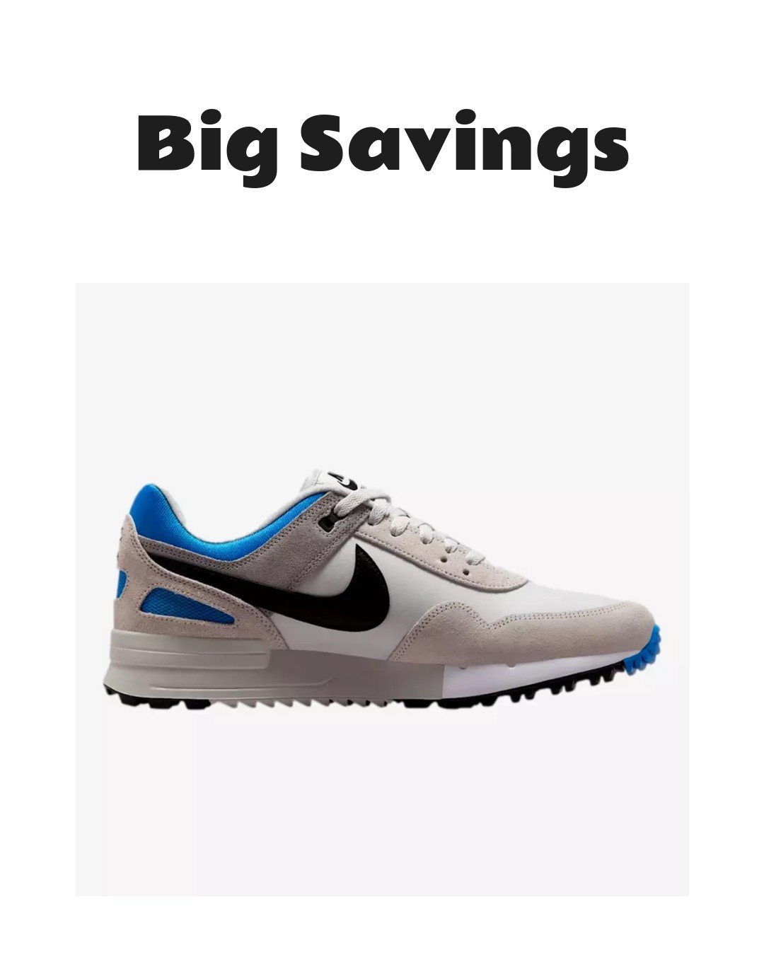 Nike Air Pegasus '89 G Men's Spikeless Golf Shoes
