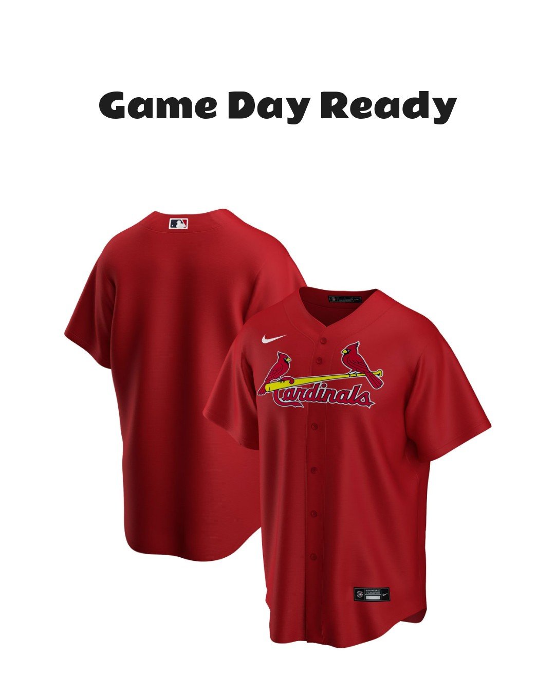 St. Louis Cardinals Nike Official Replica Alternate Jersey