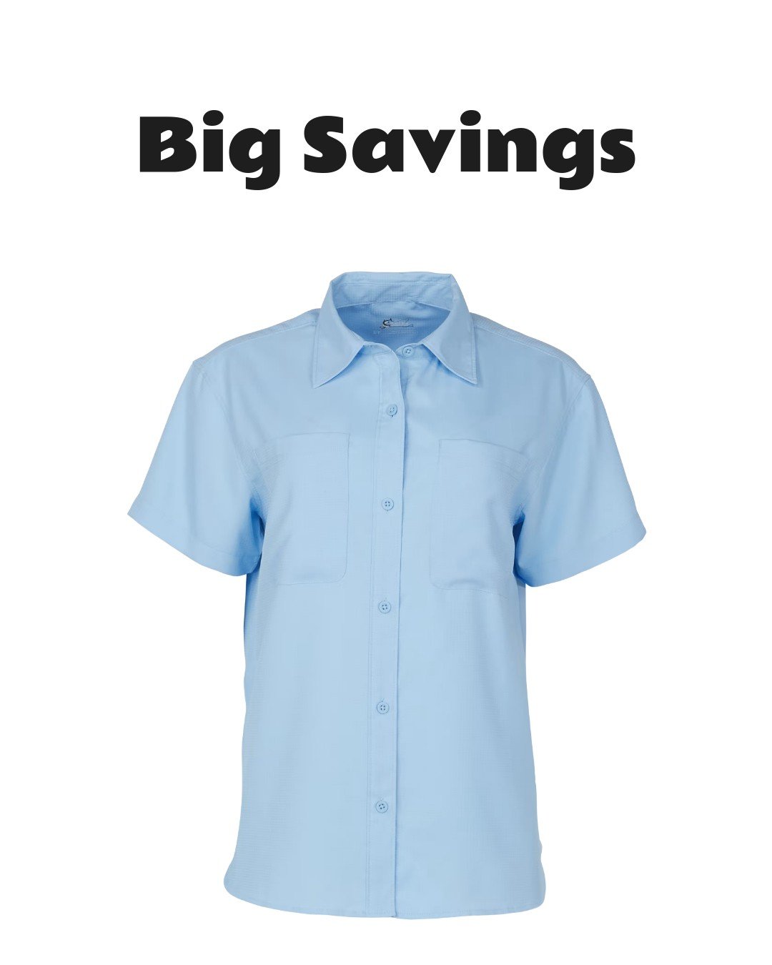 World Wide Sportsman Marina 2-Pocket Short-Sleeve Shirt
