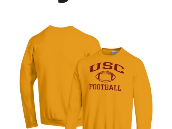 Men's Champion USC Trojans Football Icon Pullover Sweatshirt