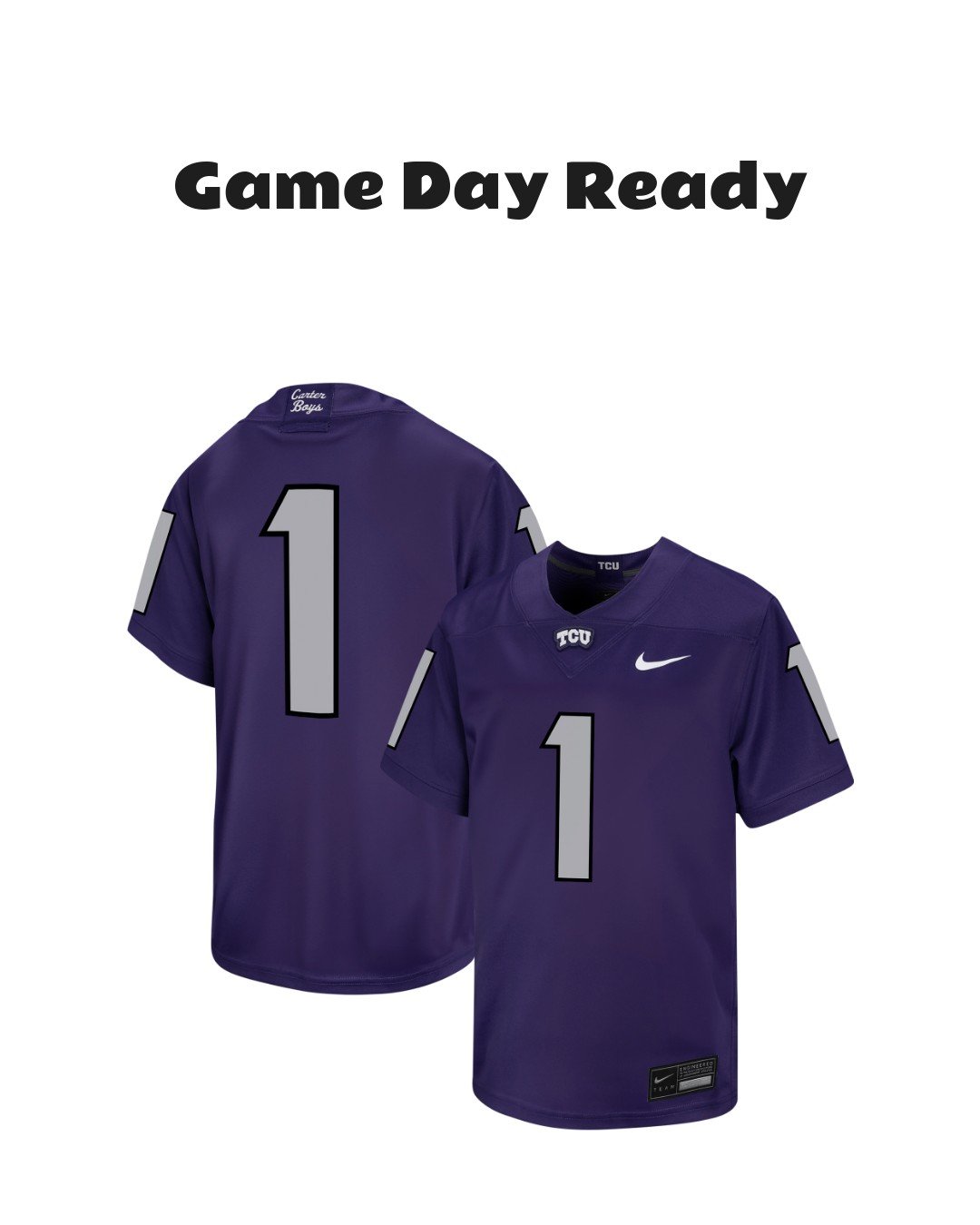 Nike TCU Horned Frogs Untouchable Football Jersey