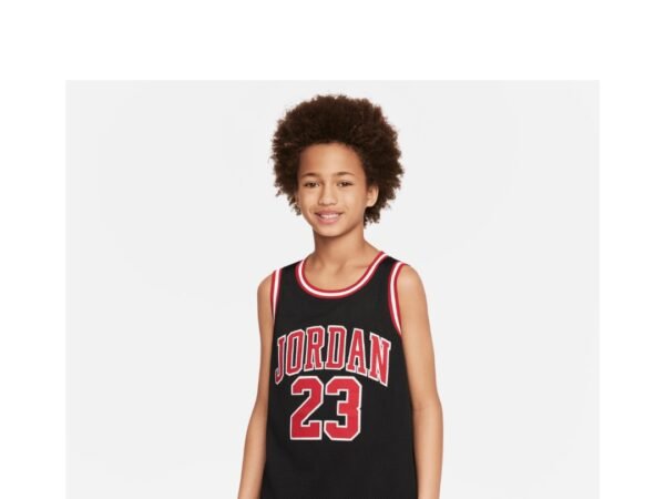 Jordan Big Kids' 23 Jersey Black