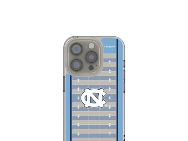 North Carolina Tar Heels iPhone Clear Football Field Design Case