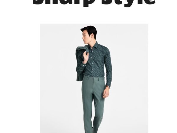 Hugo Boss Modern-Fit Wool Blend Suit Pants