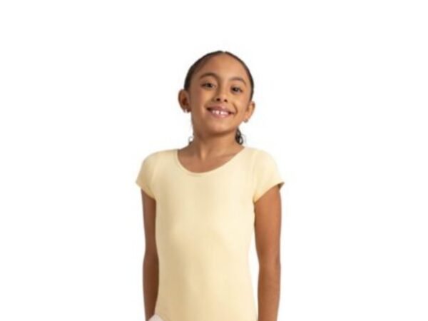 Capezio Girls Short Sleeve Leotard