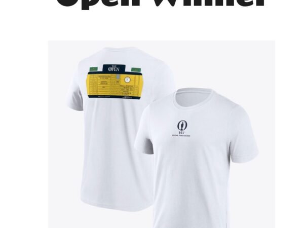 The 153rd Open Scottie Scheffler Champion Golfer Graphic T-Shirt