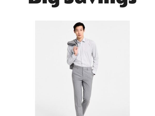 Hugo Boss Modern-Fit Wool Blend Suit Pants