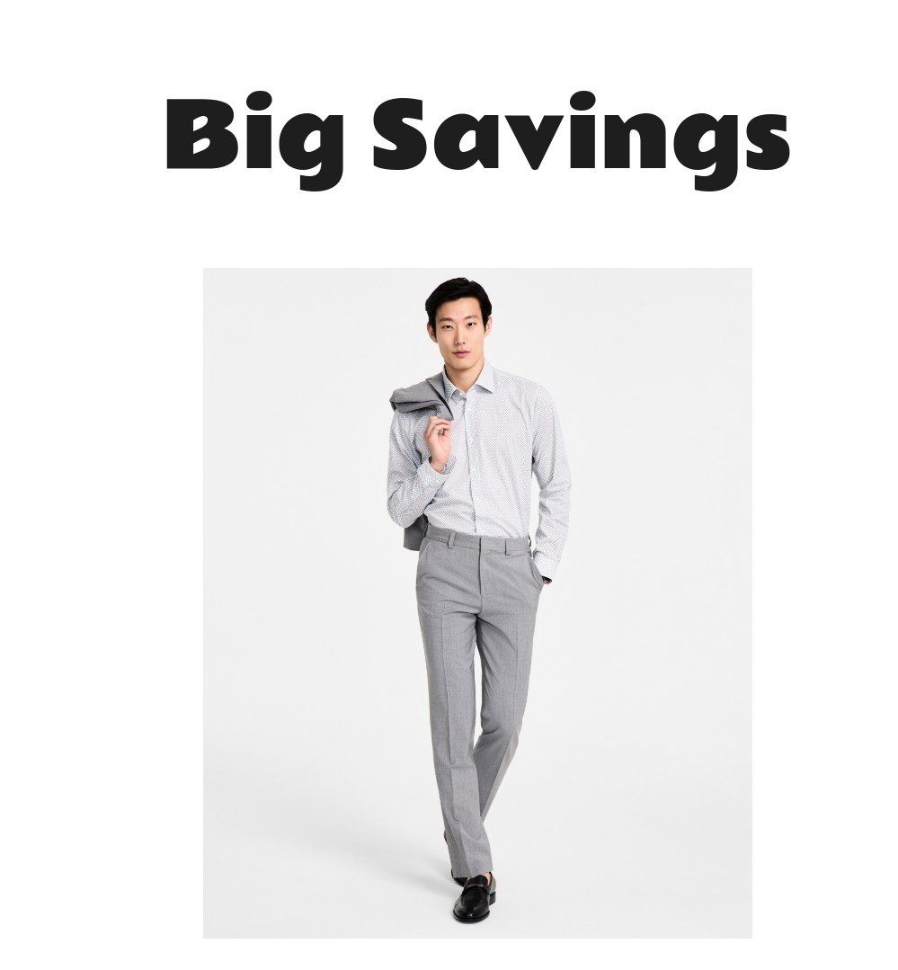 Hugo Boss Modern-Fit Wool Blend Suit Pants