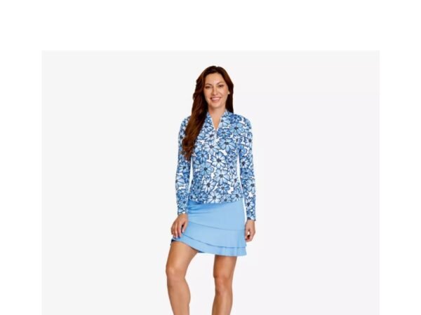 Tail Kalinda Floral Quarter Zip Pullover
