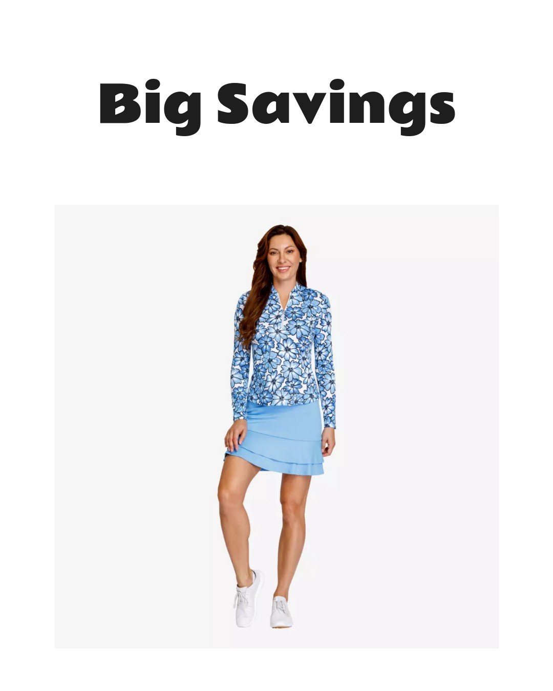 Tail Kalinda Floral Quarter Zip Pullover