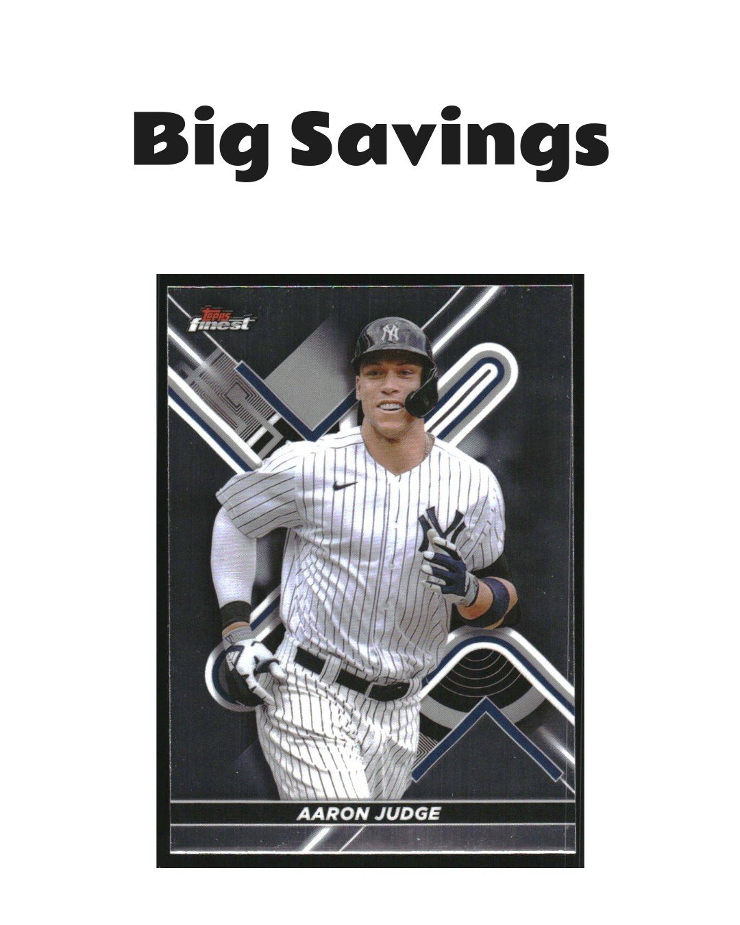 2022 Topps Finest Aaron Judge Card #74