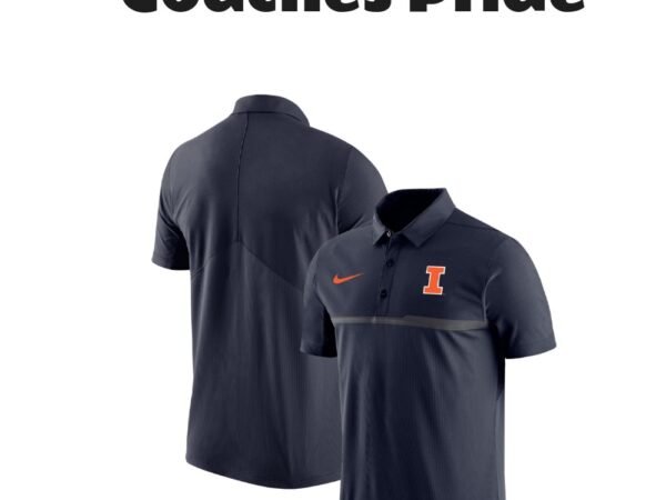 Nike Illinois Fighting Illini Coaches Performance Polo