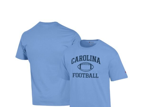 Men's Champion North Carolina Tar Heels Football Icon T-Shirt