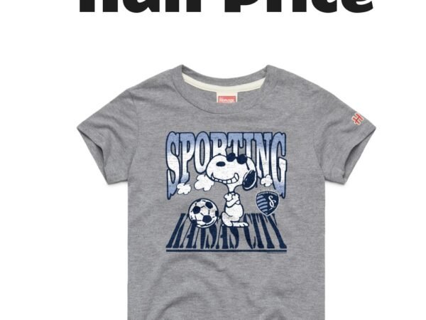 Youth Sporting Kansas City MLS x Peanuts Snoopy Graphic Tri-Blend T-Shirt