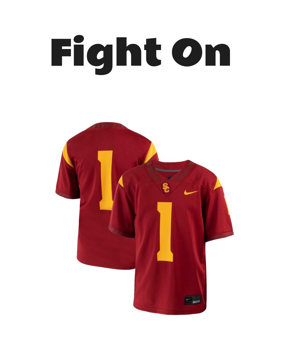 Nike USC Trojans Untouchable Replica Football Jersey