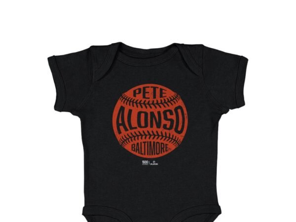 Pete Alonso Vintage Baseball Bodysuit