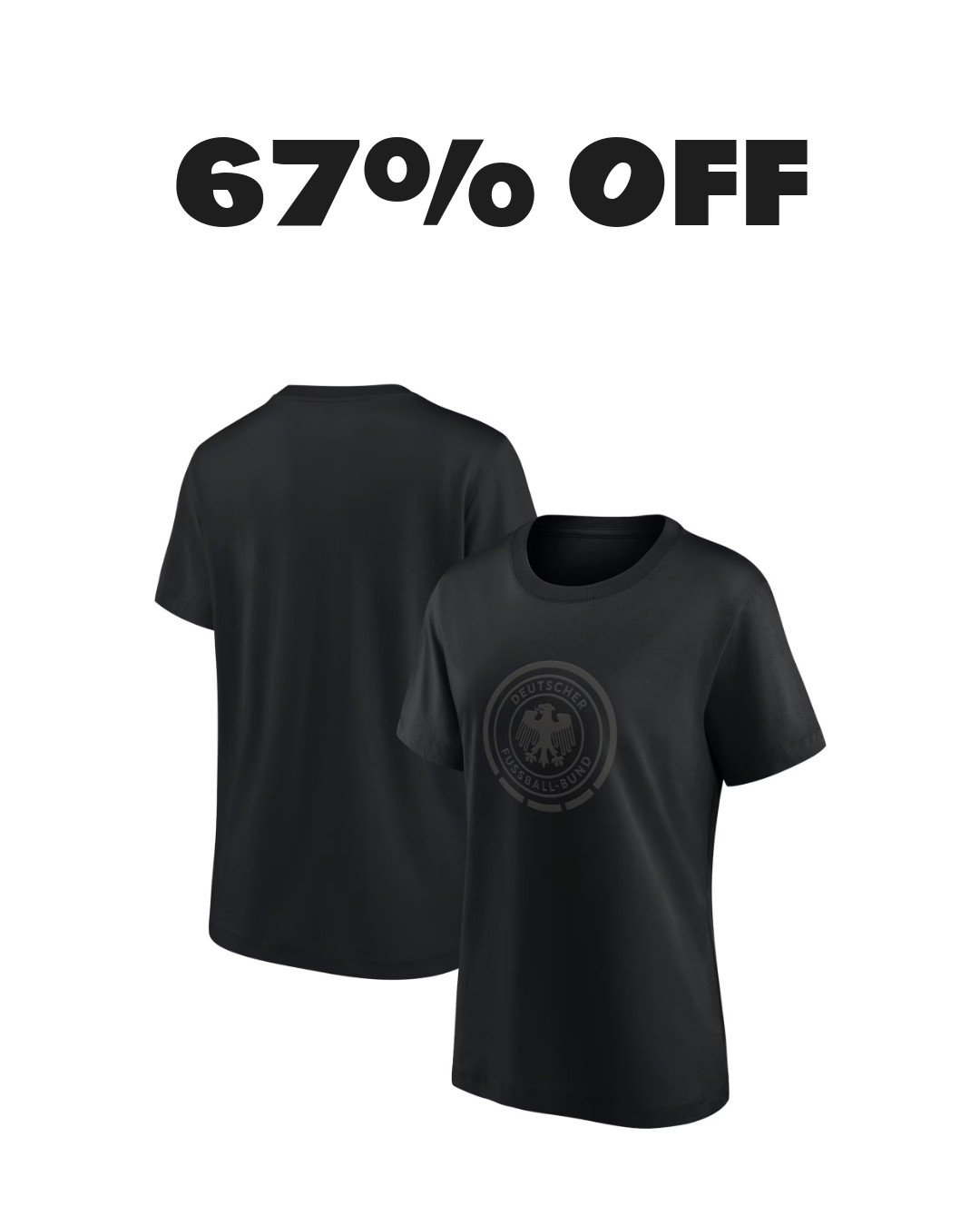 DFB Essentials T-Shirt Schwarz Damen