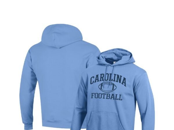 Men's Champion North Carolina Tar Heels Football Icon Pullover Hoodie