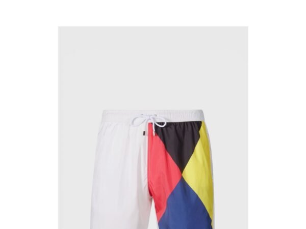 Phineas Cole Printed Flag Swim Shorts