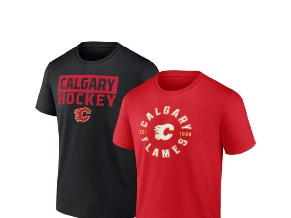 Calgary Flames Serve T-Shirt Combo Pack