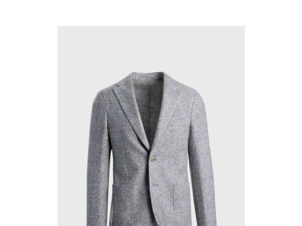 Jersey Plaid Soft Jacket