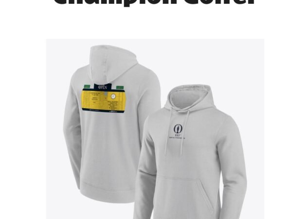 The Open Royal Portrush Scottie Scheffler Champion Hoodie