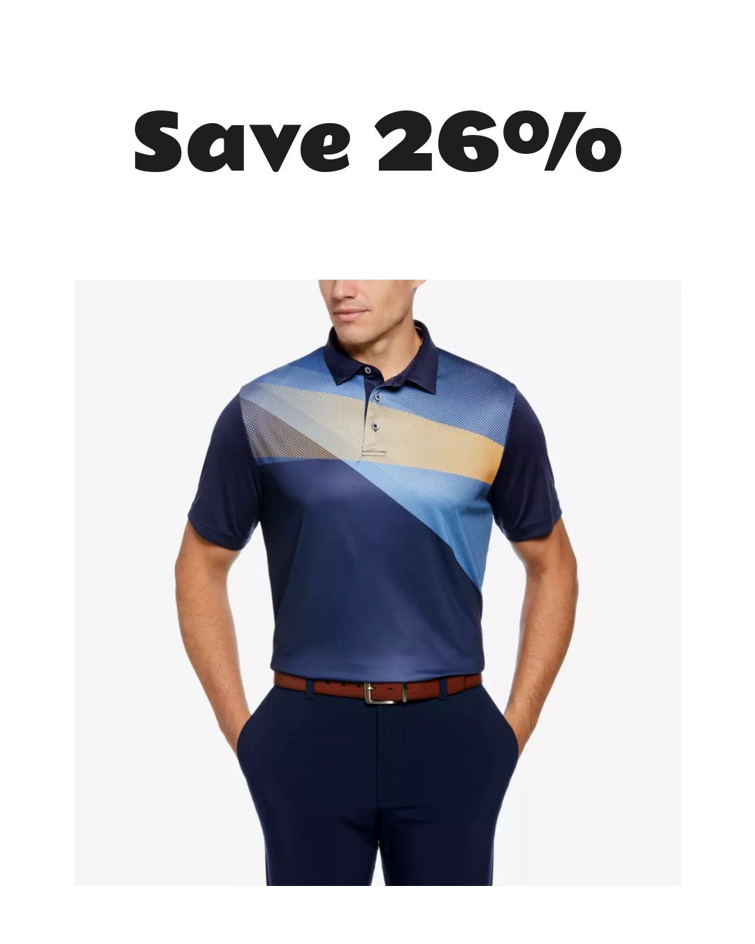 Shadow Asymmetric Golf Polo