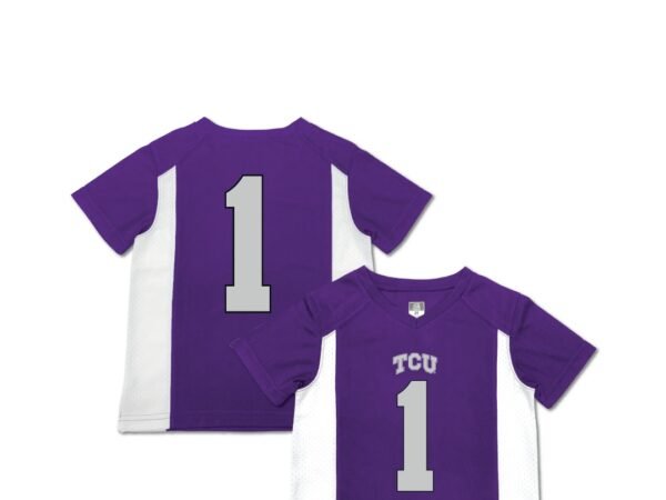 TCU Horned Frogs Toddler Football Jersey Purple