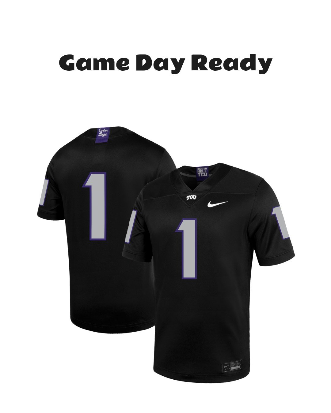 Nike TCU Horned Frogs Untouchable Football Jersey
