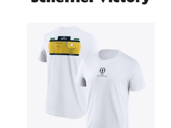The 153rd Open Royal Portrush Champion Golfer Scottie Scheffler Graphic T-Shirt