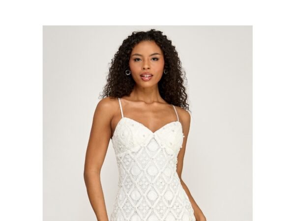 Seni & Cade Juniors V-Neck Sleeveless Dress