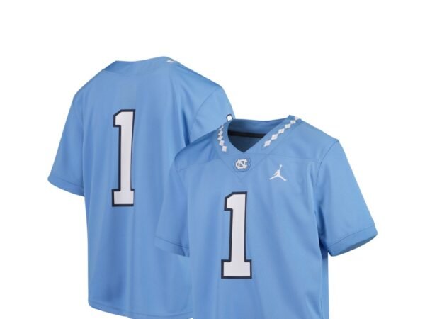 Youth Jordan Brand North Carolina Tar Heels Team Replica Football Jersey