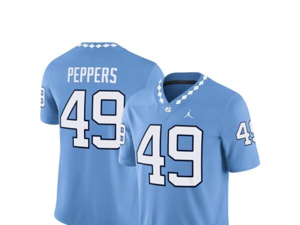 Men's Jordan Brand Julius Peppers North Carolina Tar Heels Alumni Football Game Jersey