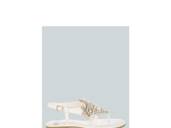 Nayasa Pearl Buckle Flats
