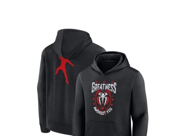 Roman Reigns Hoodie Black Youth