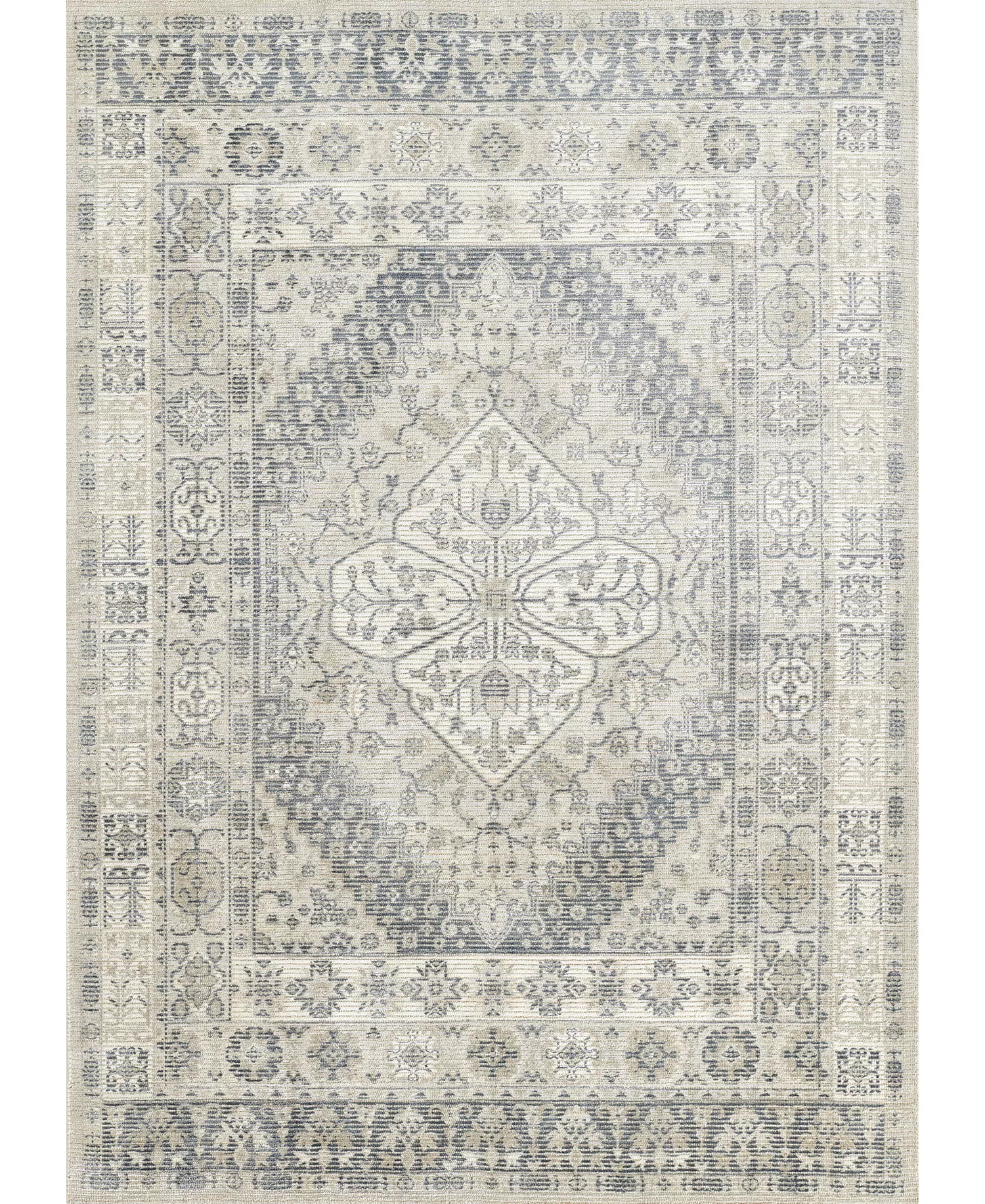 Momeni Estelle Est-4 2'x3' Area Rug - Gray