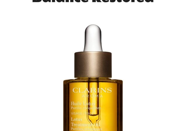 Clarins Lotus Balancing & Hydrating Face Treatment Oil