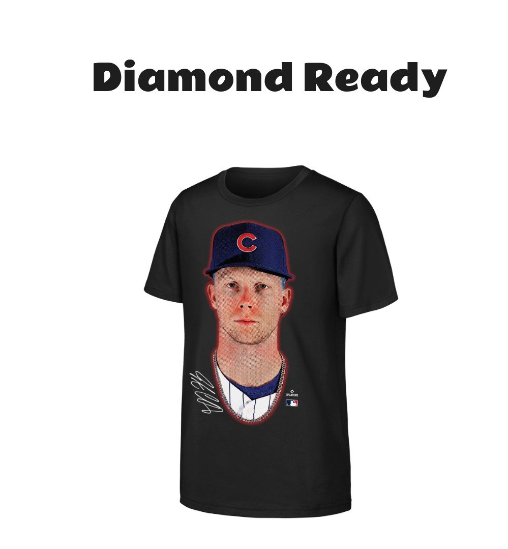 Youth Pete Crow-Armstrong Chicago Cubs Headliner T-Shirt