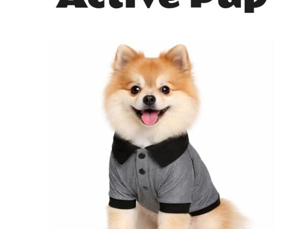 Pet Life Active Fur-Flexed Performance Dog Polo T-Shirt